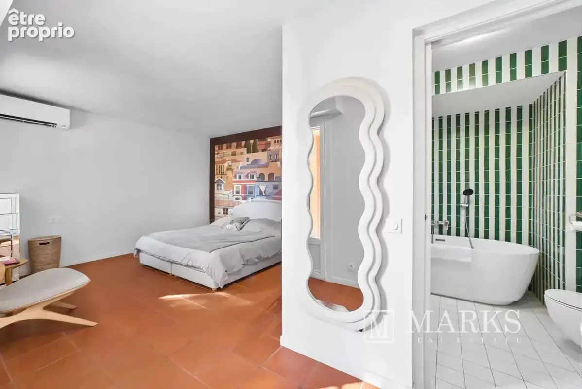 Appartement rénové d'une chambre avec grande terrasse orientée au sud - photo 7