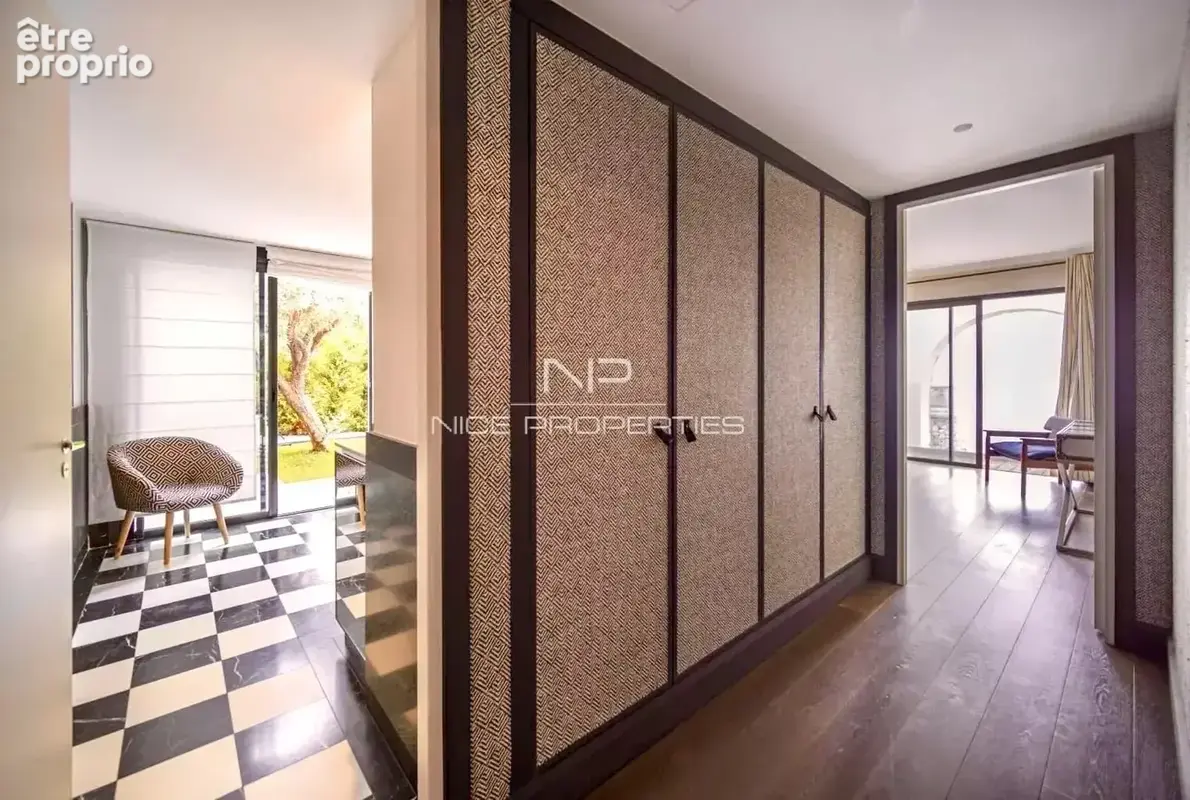Nice – Cap de Nice – Palais Maeterlinck – duplex – vue mer – vue panoramique – terrasse – jardin privatif – accès mer – résidenc - photo 19