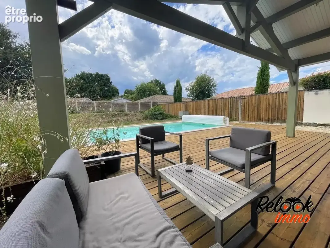 Maison de plain-pied avec piscine    4 chambres - 125m2 - Terrain 904 m2 -Audenge - photo 9