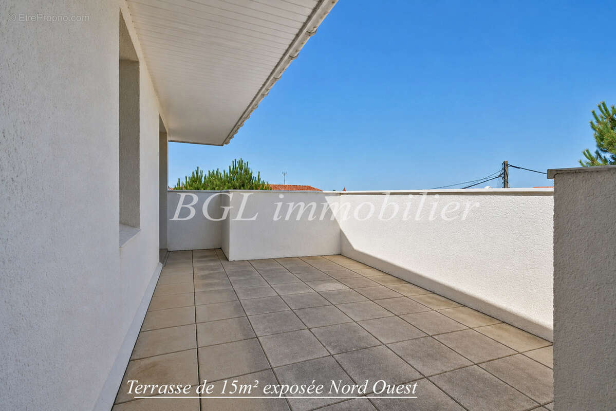 Arcachon   dernier étage   appartement t3 -terrasses   garage - photo 10