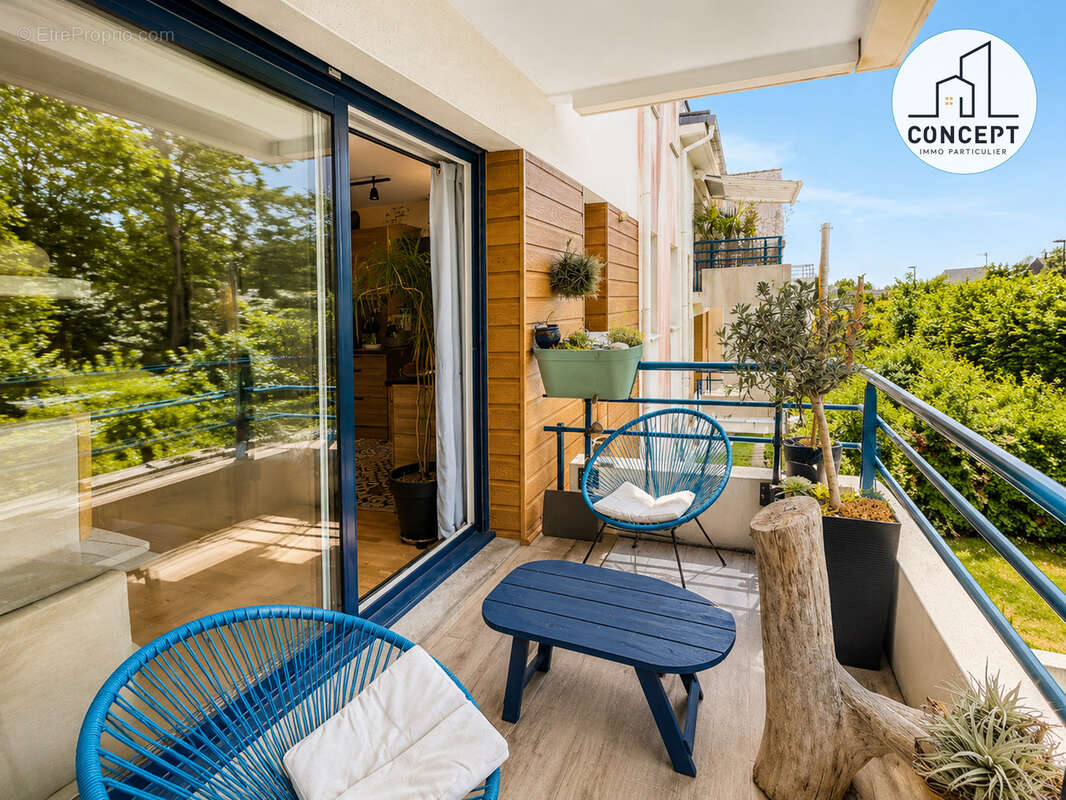 #B716 - A vendre - appartement T3 récent avec balcon et parkings - Concarneau - photo 2