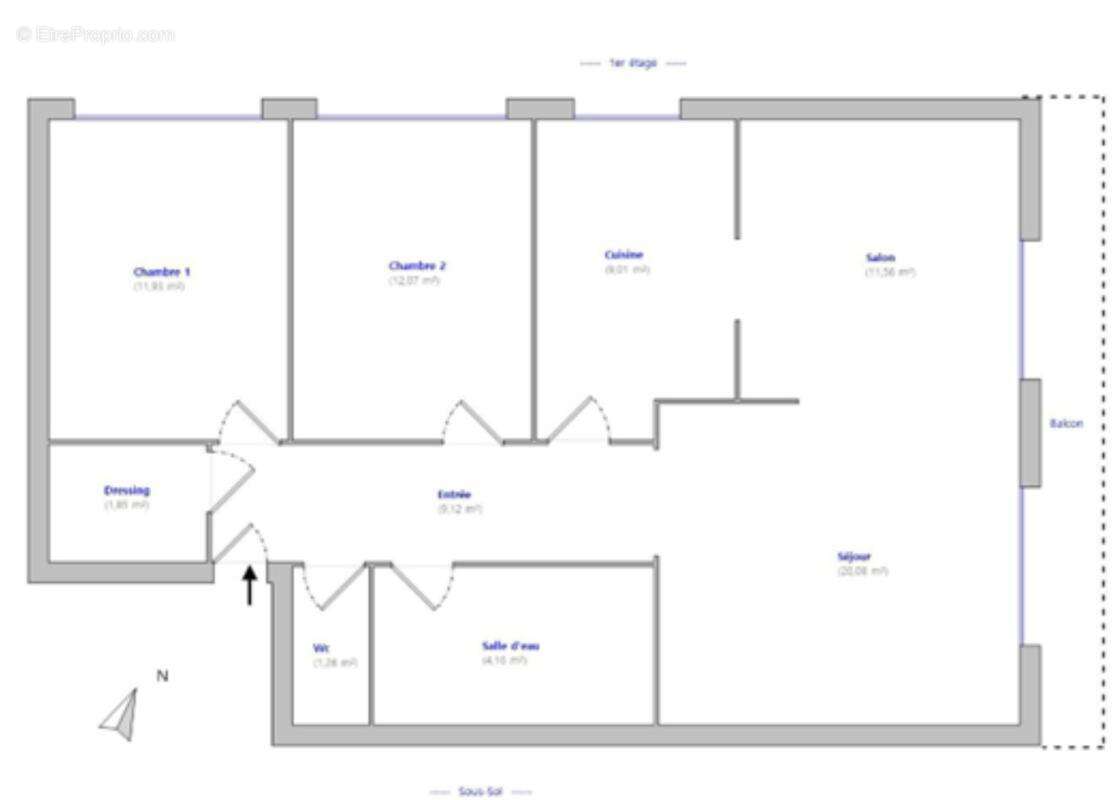 Appartement à CALUIRE-ET-CUIRE