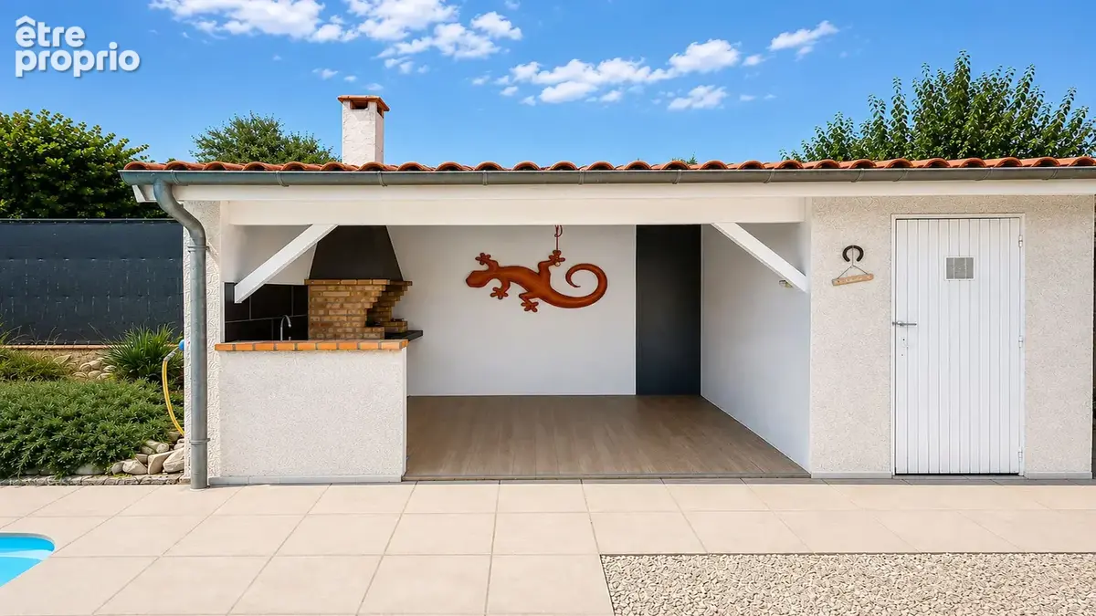 Maison T5 de plain-pied de 114 m² , proche commodités . - photo 4