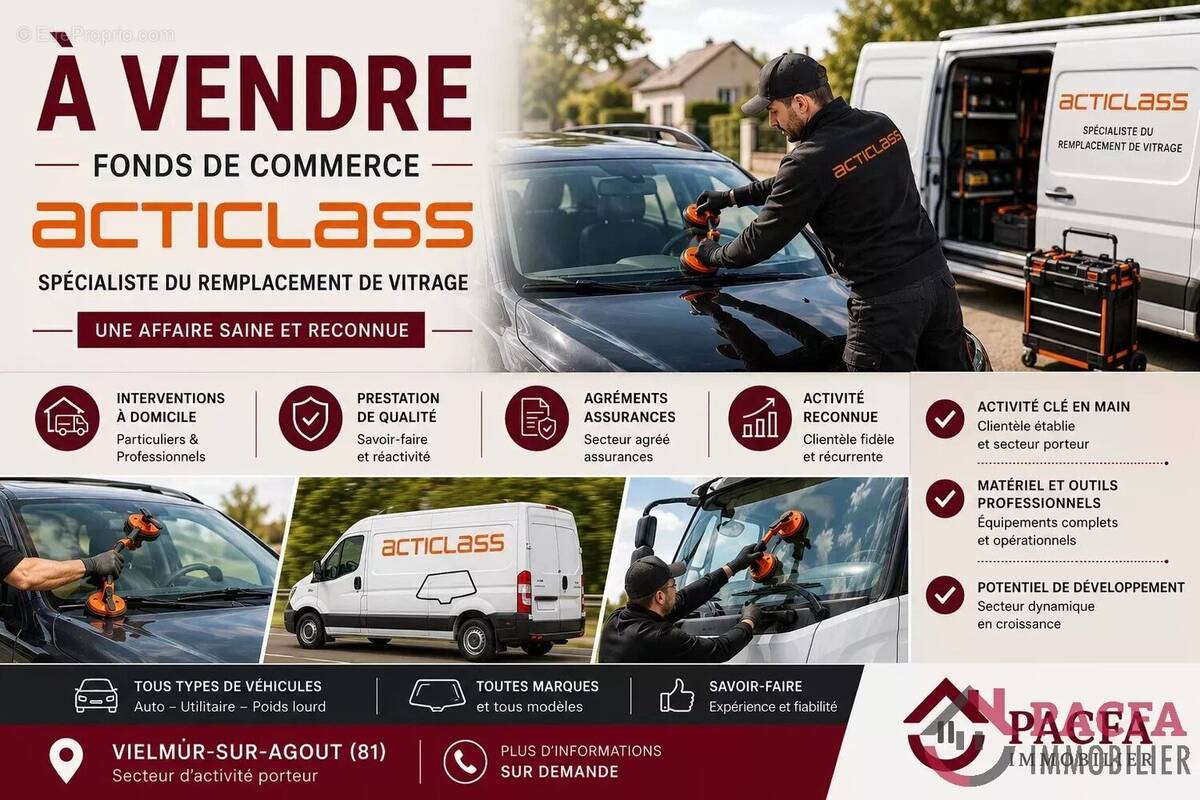 Commerce à VIELMUR-SUR-AGOUT