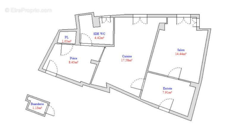 Appartement à MARSEILLE-8E