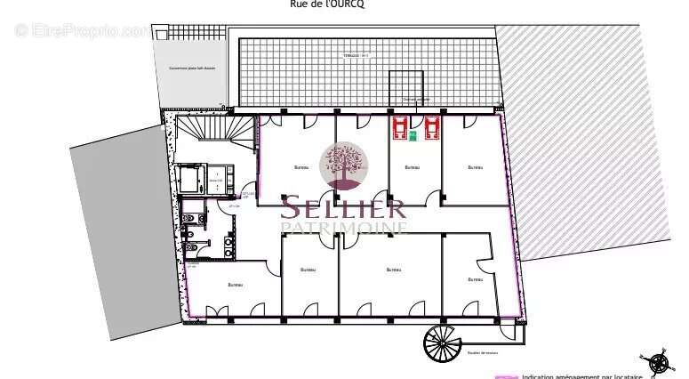 Appartement à PARIS-19E