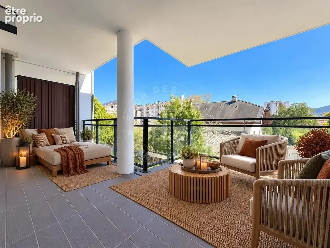 Appartement T4 à vendre à Annecy – Terrasse, résidence récente - photo 2