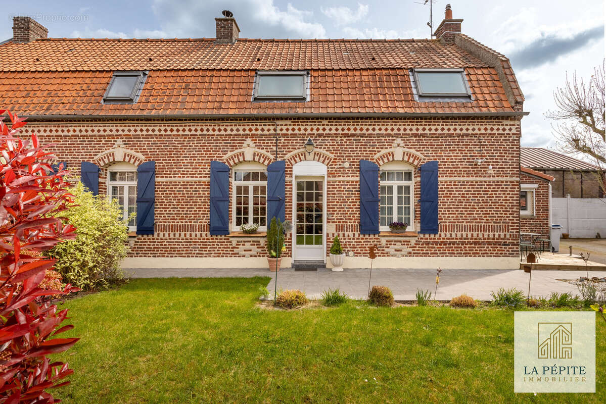 Fressain-longere-3 chambres+1 bureau-garage-jardin-cave - photo 18