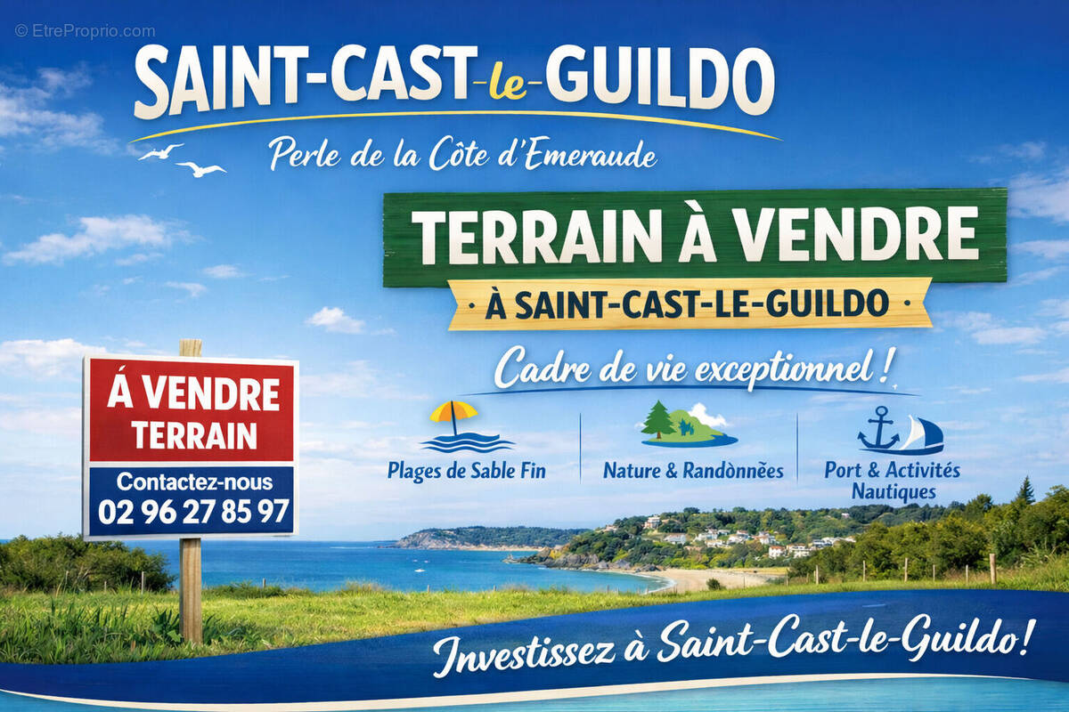 Terrain à SAINT-CAST-LE-GUILDO