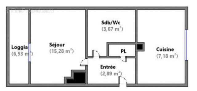 Appartement Livry Gargan 1 pièce(s) 29 m2 - photo 9