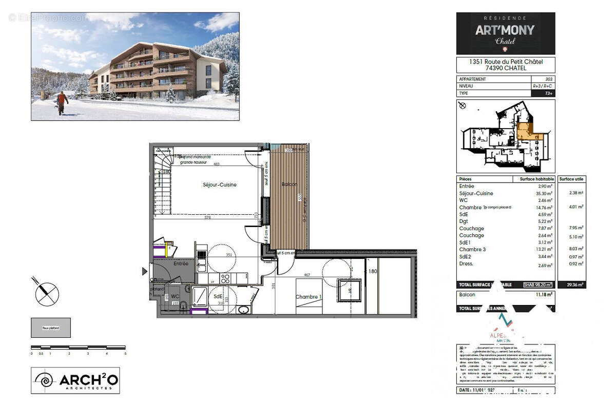vente-programme-neuf-appartement-standing-chatel-alpesvente - Appartement à CHATEL