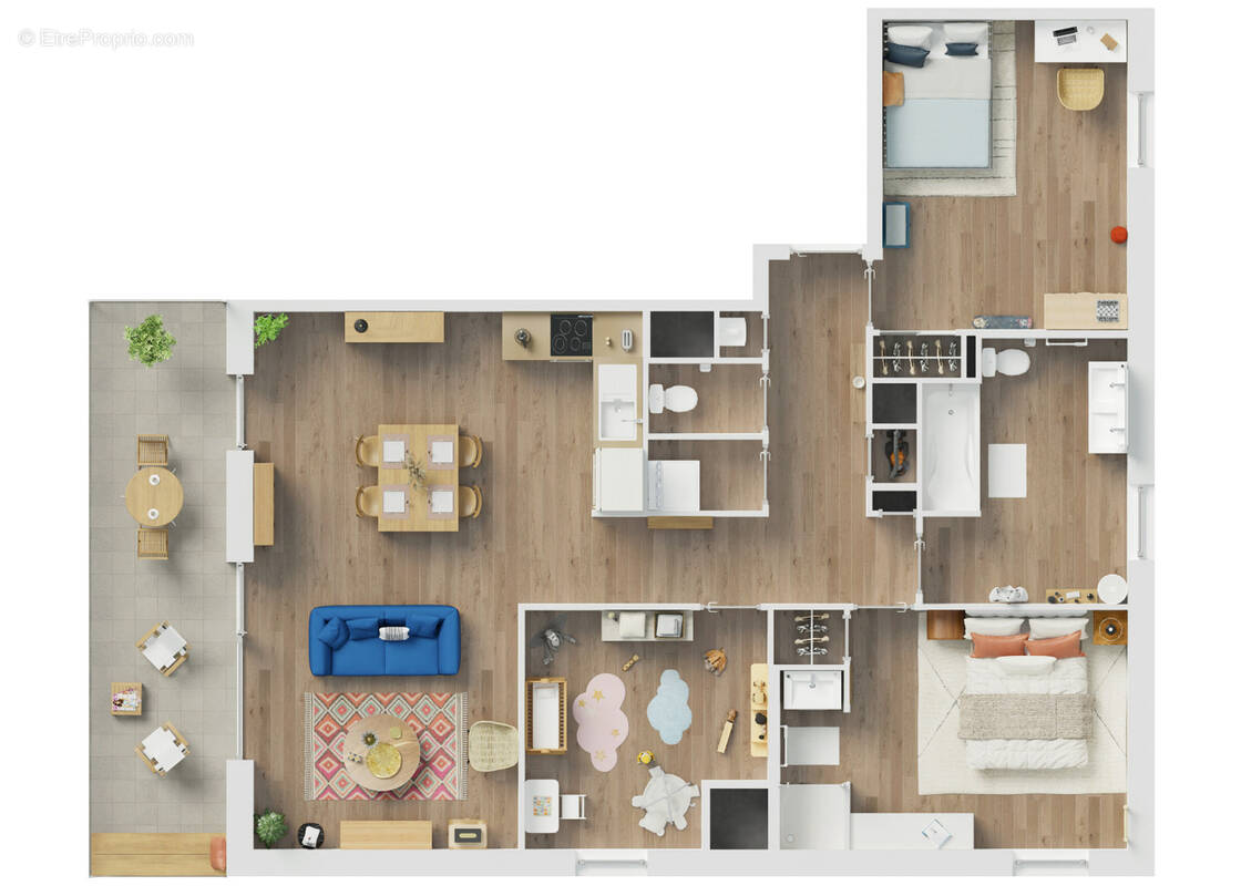 Appartement à NANTES