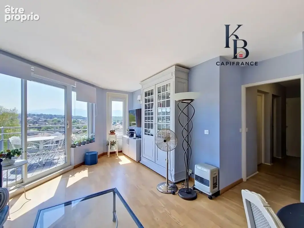 ANNEMASSE – T3 de 84,5 m² – 6e étage – Terrasse de 33 m² – Vue panoramique – Garage - photo 3