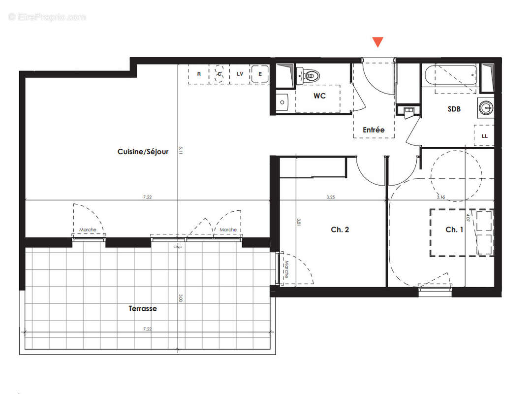 Appartement à NIMES
