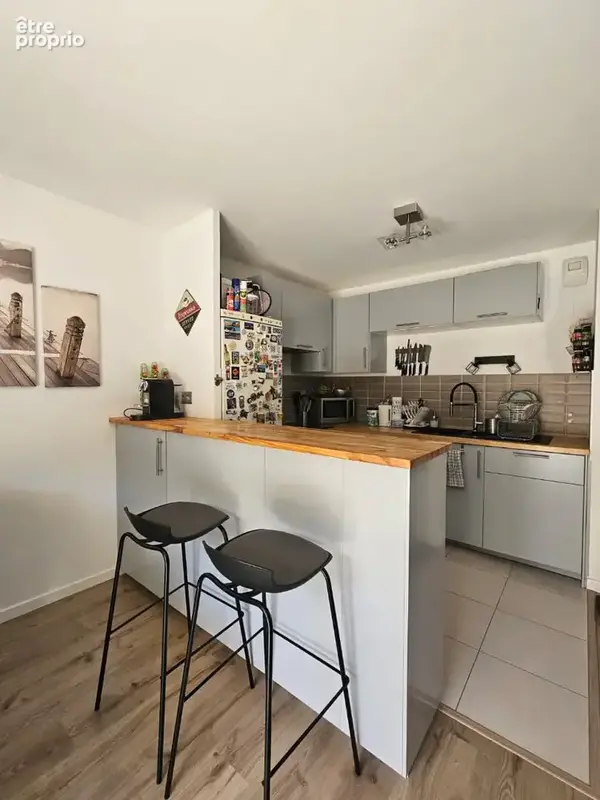 À vendre  montlhéry centre-ville  appartement 3 pièces  terrasse  2 parkings  résidence récente 2019 - photo 4