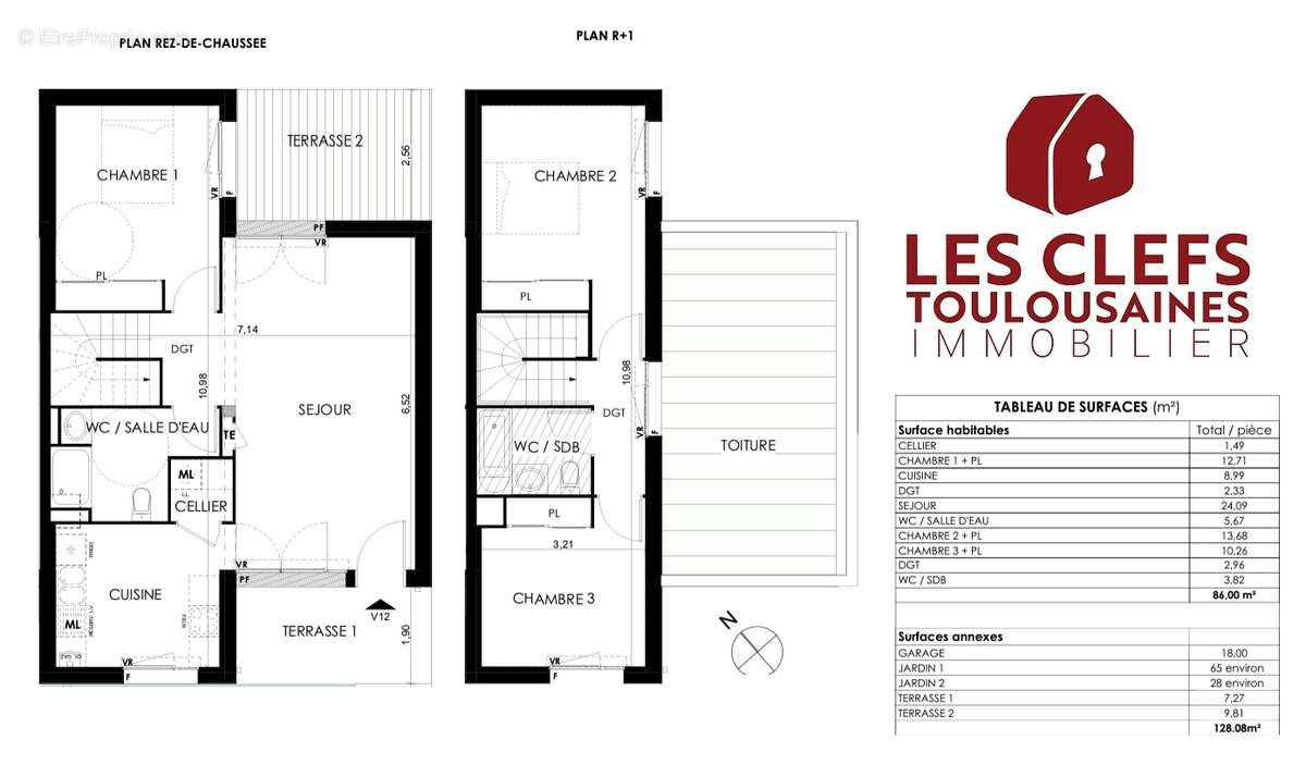 Maison à COLOMIERS