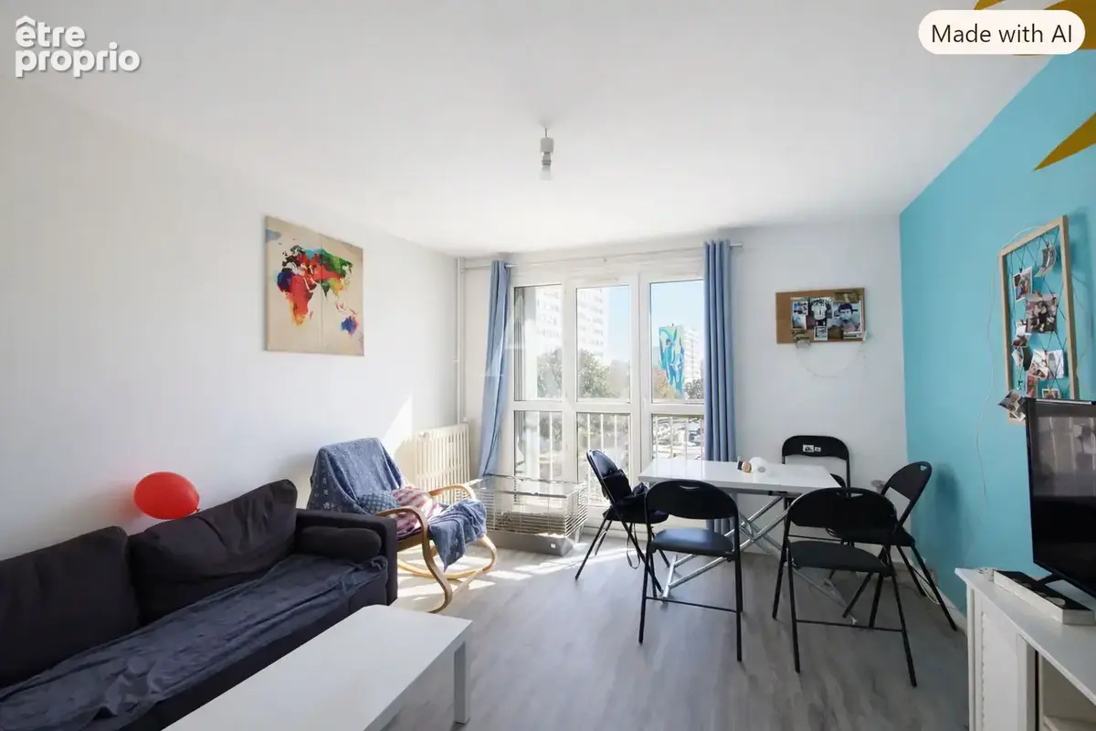 Appartement  3 pièces de 58m² dans un petit bâtiment près des transports et des commerces - photo 4