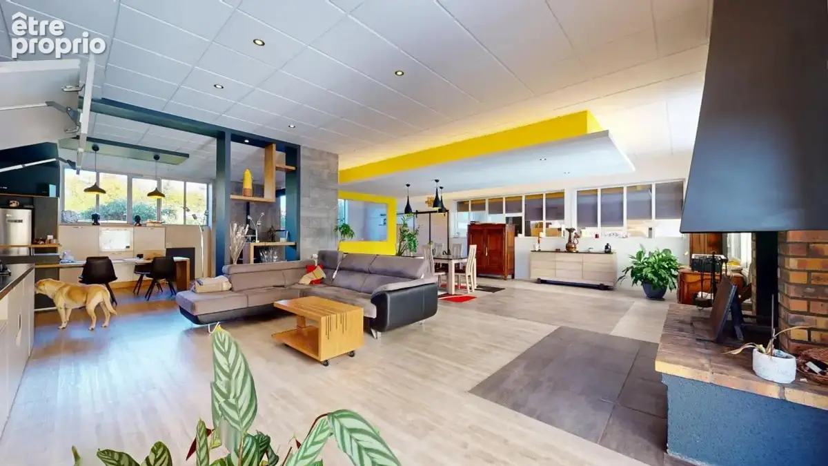 Maison 5 chambres + piscine couverte + atelier pro + jardin - photo 3