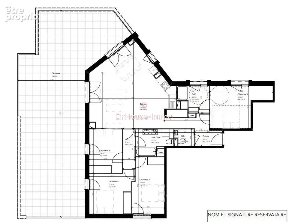 Appartement 5 pièces 110 m² à vendre à Merignac (33700) - photo 9