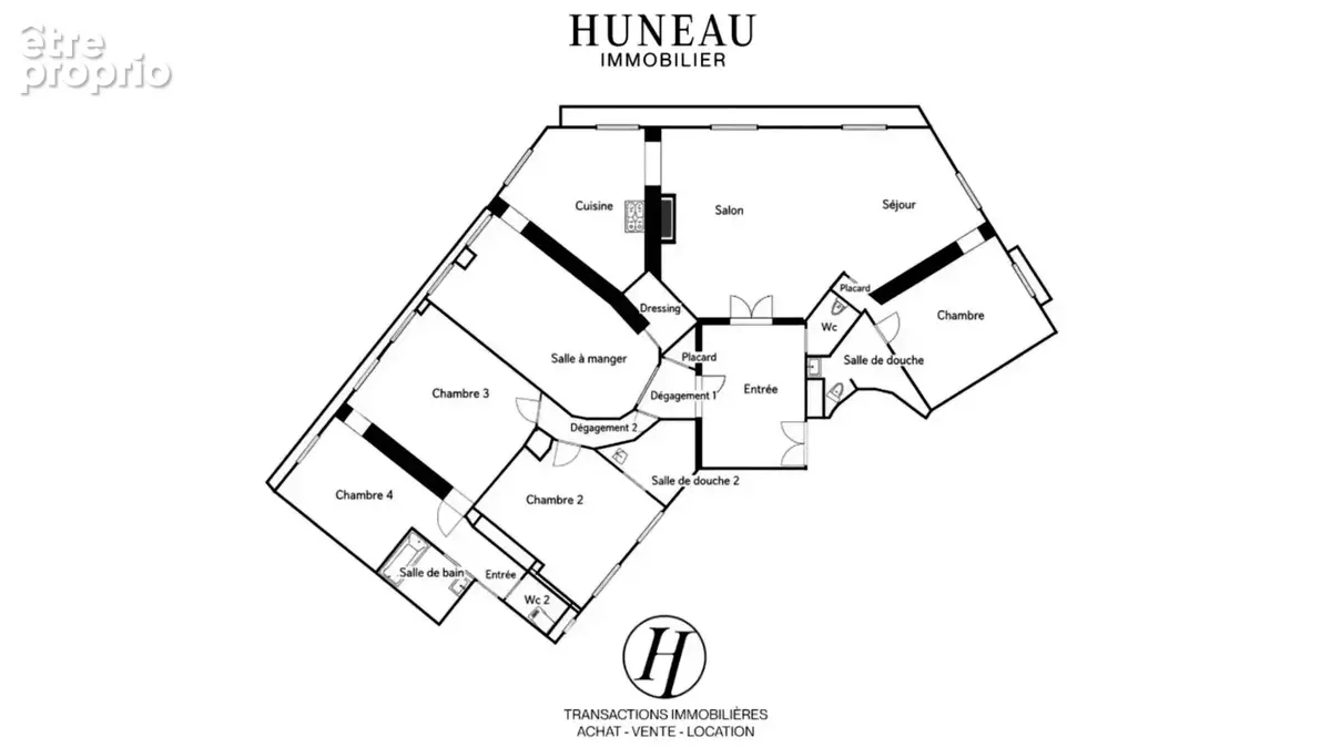 Appartement de prestige refait à neuf et au dernier etage - photo 15