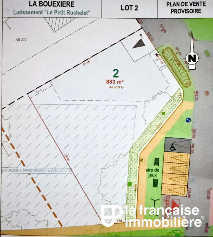 Terrain à LA BOUEXIERE