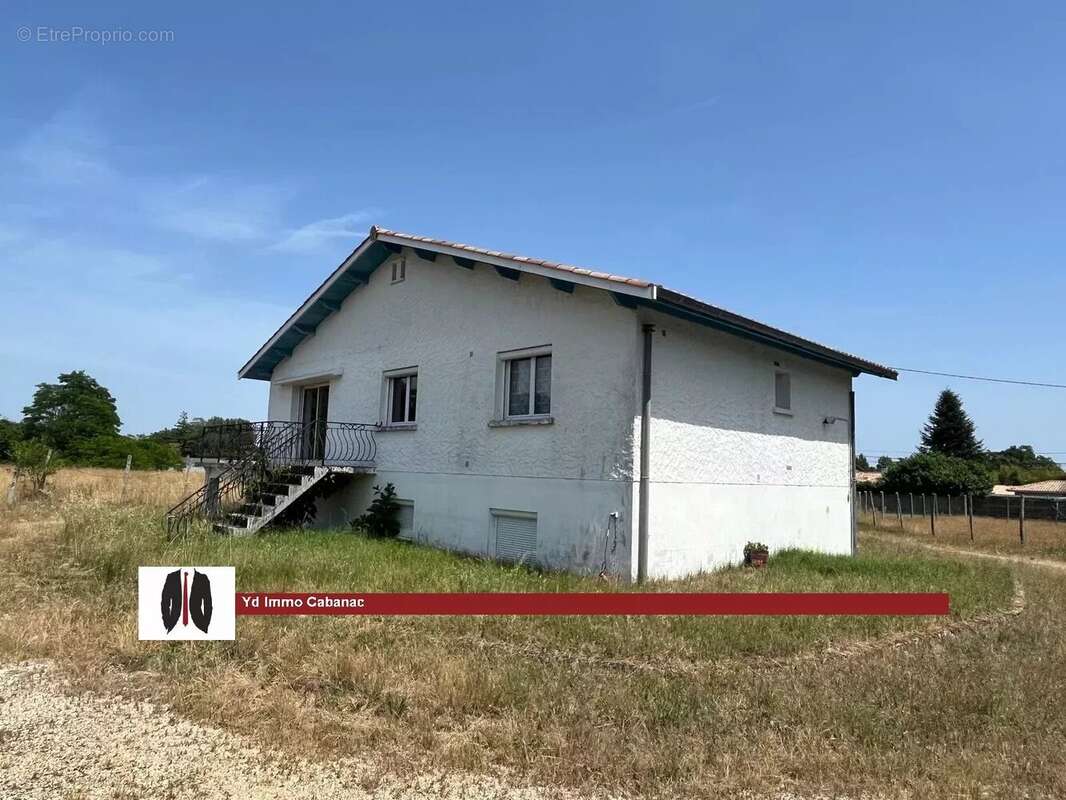 Maison à CABANAC-ET-VILLAGRAINS