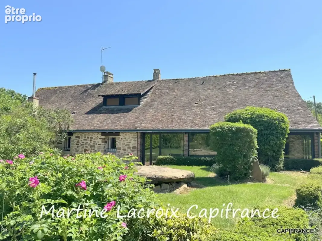 Dpt SARTHE (72), à vendre SAINT GEORGES DU ROSAY - PROPRIÉTÉ  P7 de 163 m² - Terrain de 3,04 Ha - photo 6