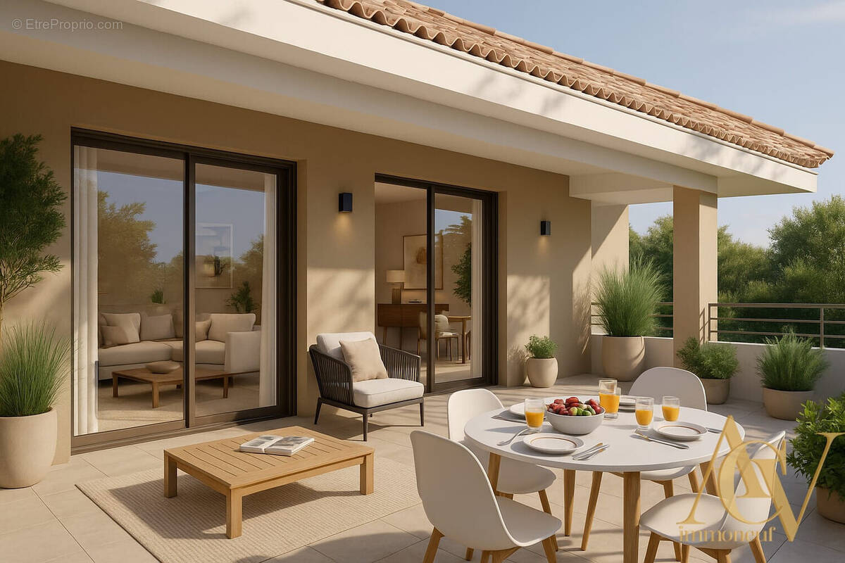 Dernier étage T4 terrasse et jardin suspendu 1 - Appartement à LA CIOTAT