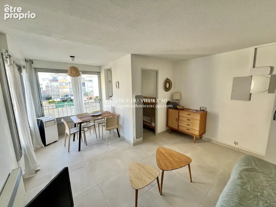 Achat cap d'agde - quartier du vieux port - studio cabine renove - proche plage, falaises et port - photo 3