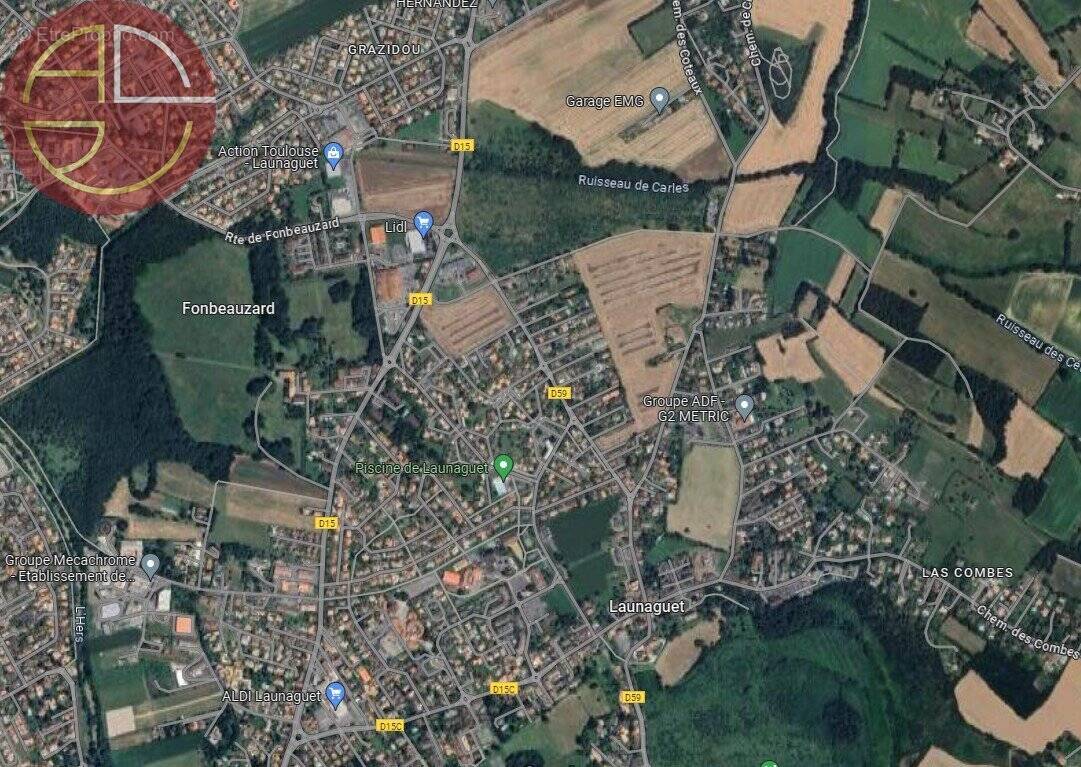 Terrain à LAUNAGUET