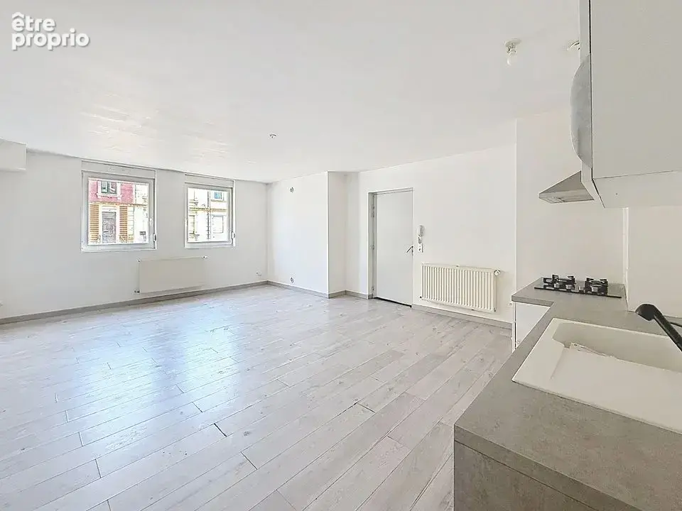 KNUTANGE - Appartement F3 de 67,20 m2 au RDC surélevé d'une petite copropriété bénévole -- 73 000,- € - photo 5