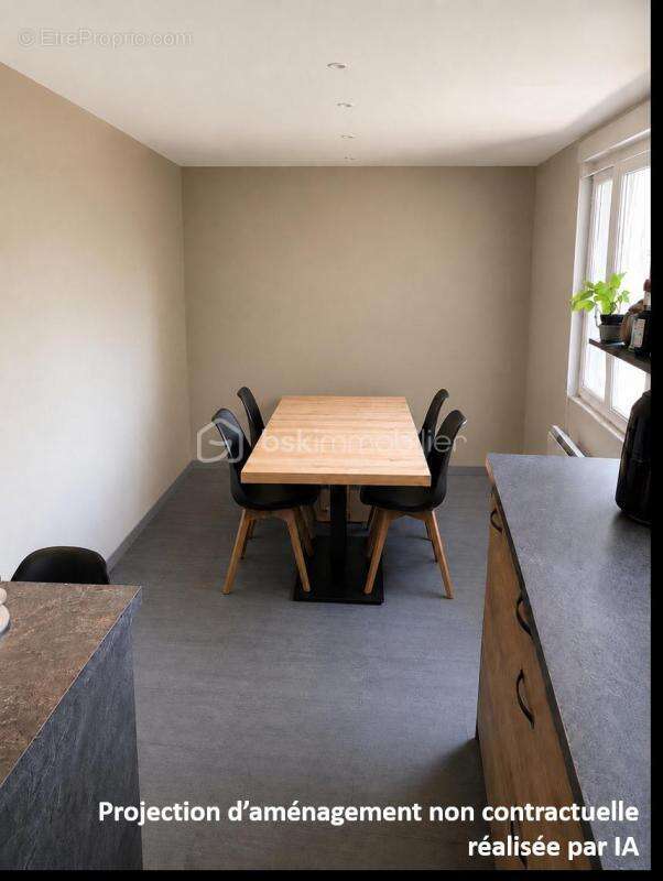 Centre bourg – Appartement 2 pièces rénové avec bureau - photo 5