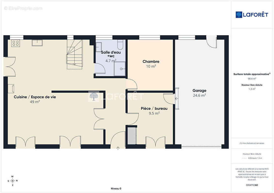 Maison Plomeur 5 pièce(s) 104,47 m2 - photo 12