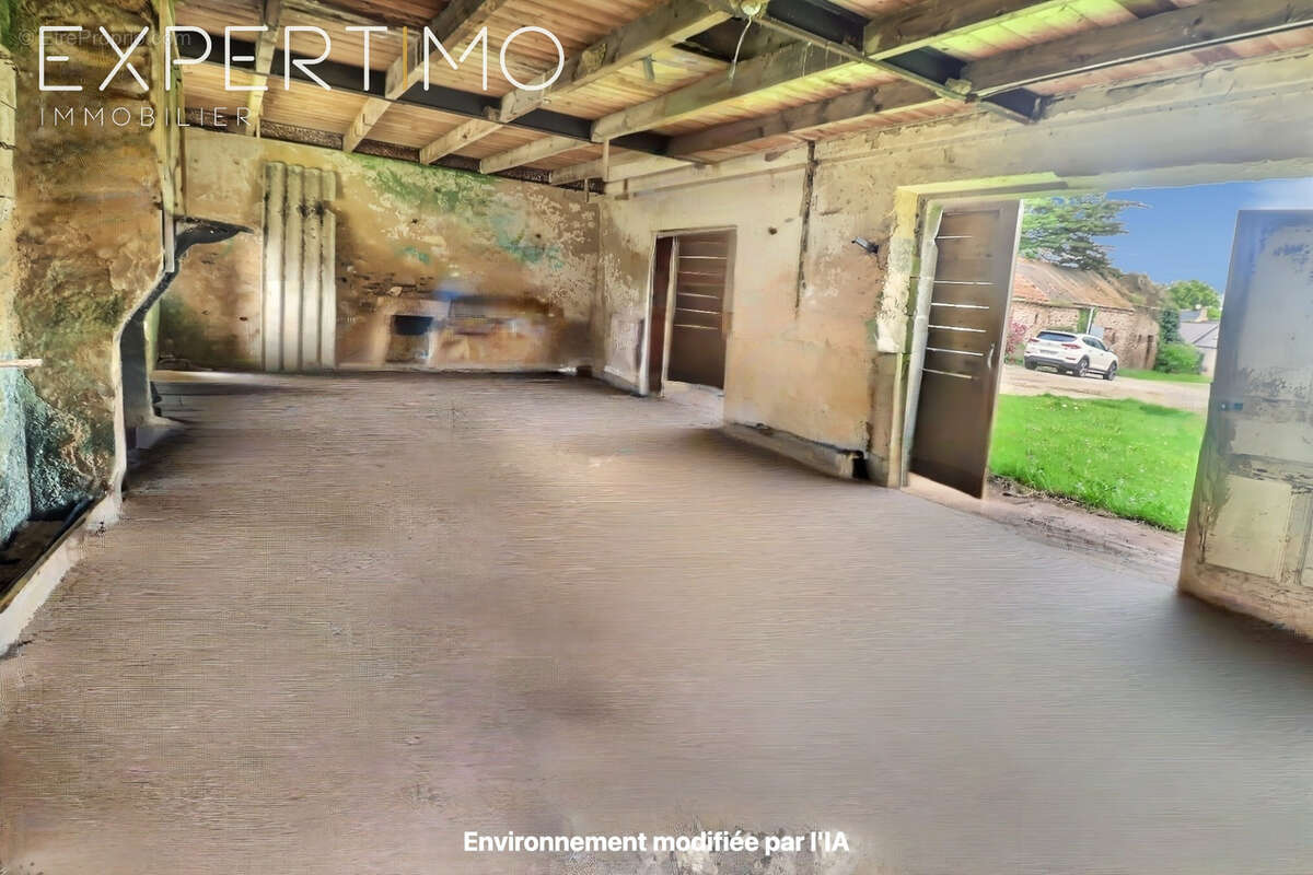 Hangar de 400 m2, dépendances et longère à rénover sur 1 573 m2   Fort potentiel à L’Archantel - photo 7