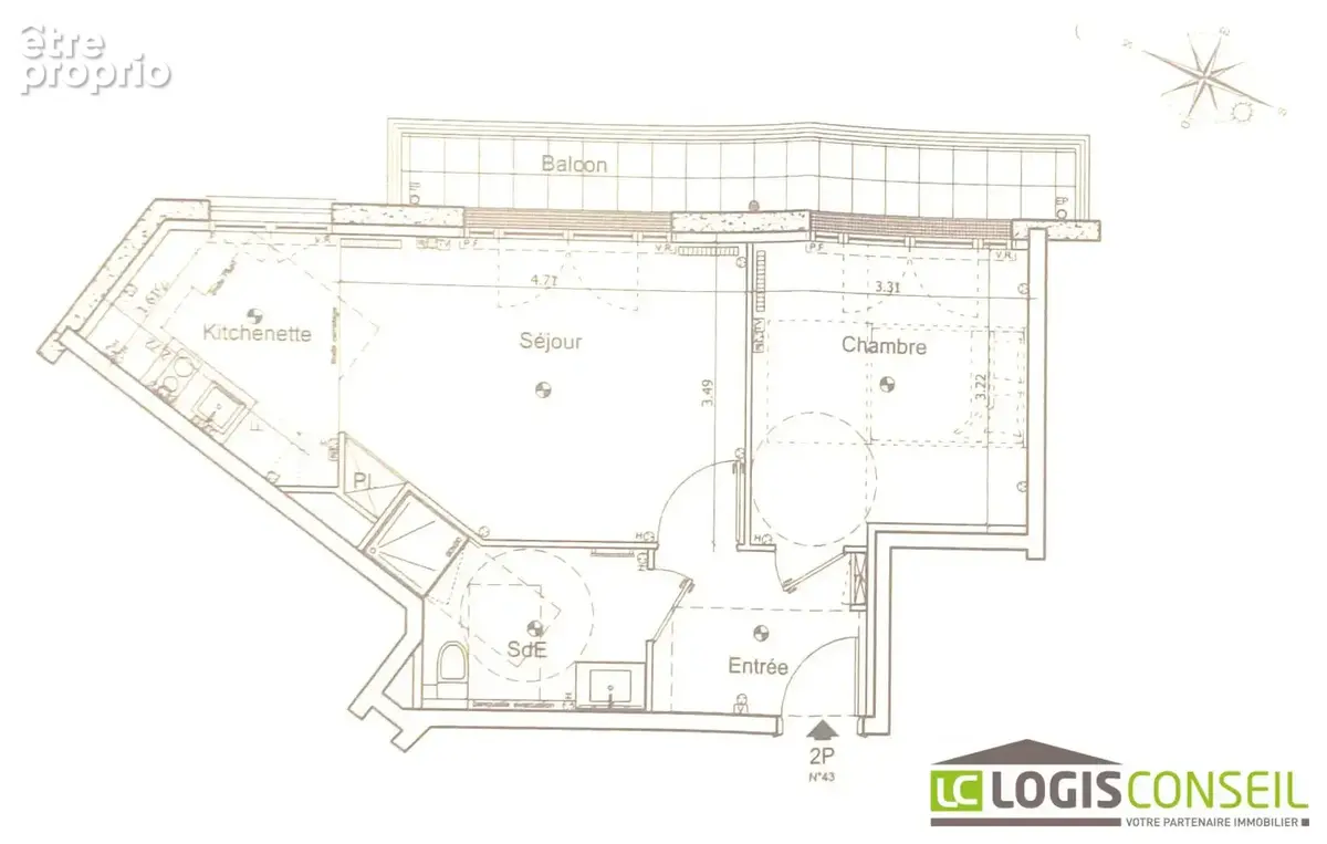 Appartement 2 pièces 43 m² à vendre à Chatenay-Malabry (92290) - photo 7