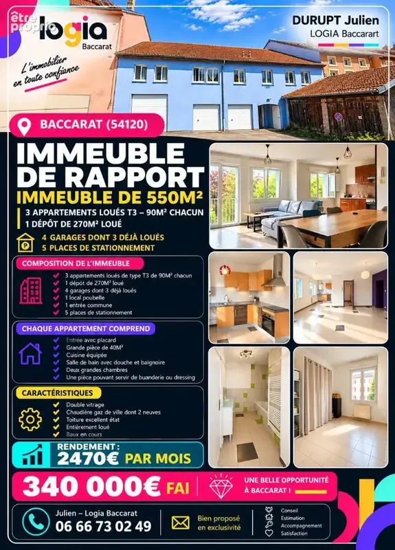 Appartement à BACCARAT