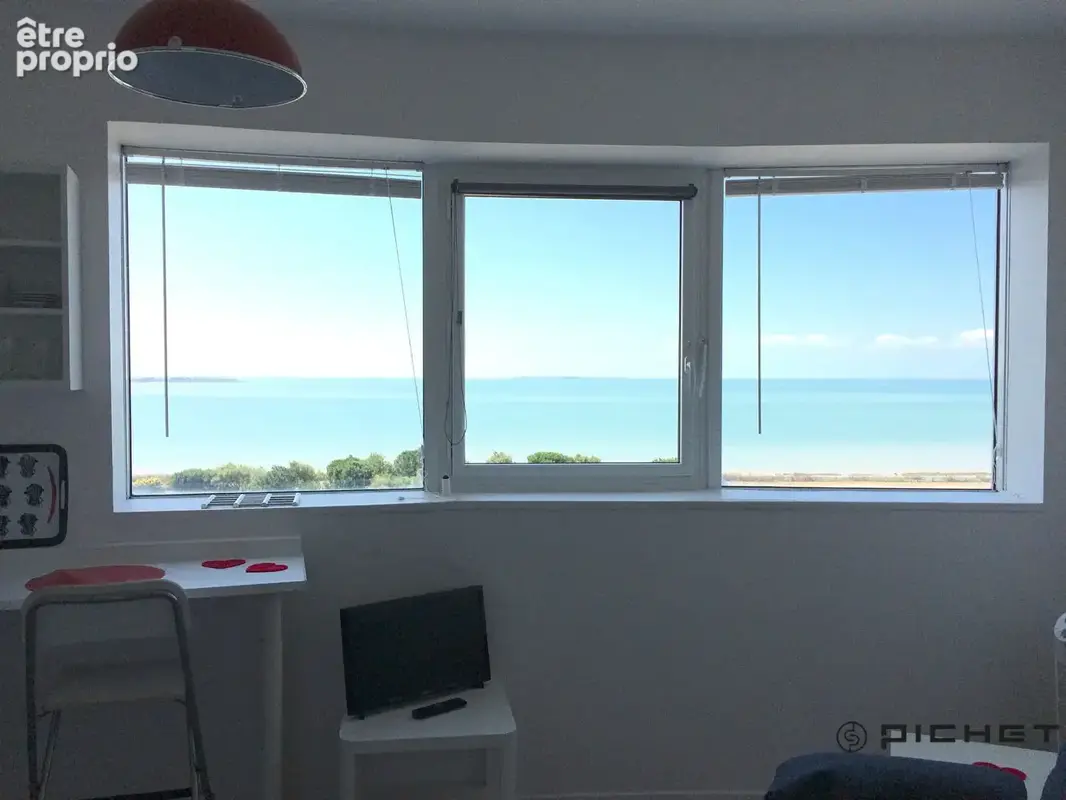 La rochelle face a la mer studio meuble de 18.61m² ; - photo 3