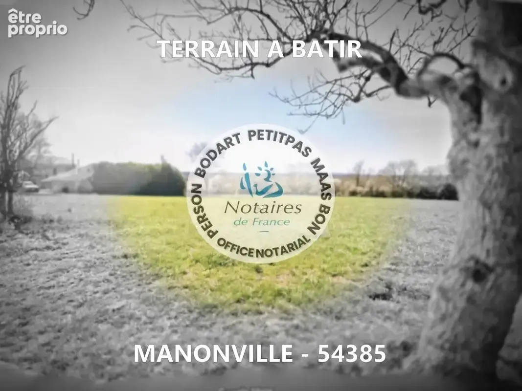 Terrain à MANONVILLE