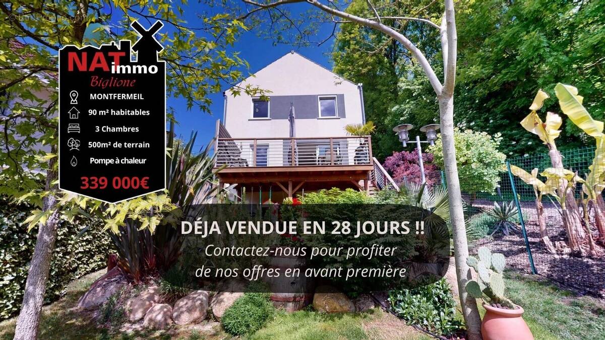 Maison à MONTFERMEIL
