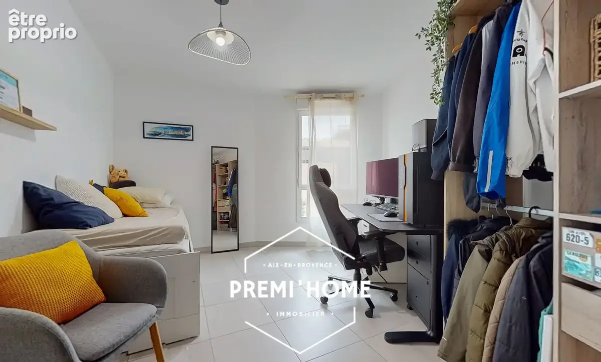 T3 avec terrasse vue sainte victoire garage aix ouest - photo 12