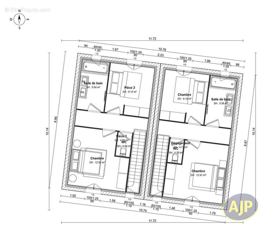 Terrain à CUBZAC-LES-PONTS