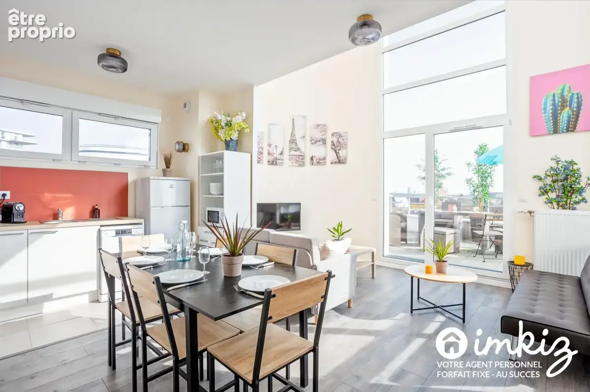 Duplex 111m2 4cha dern étag, terrasse, double park - photo 7