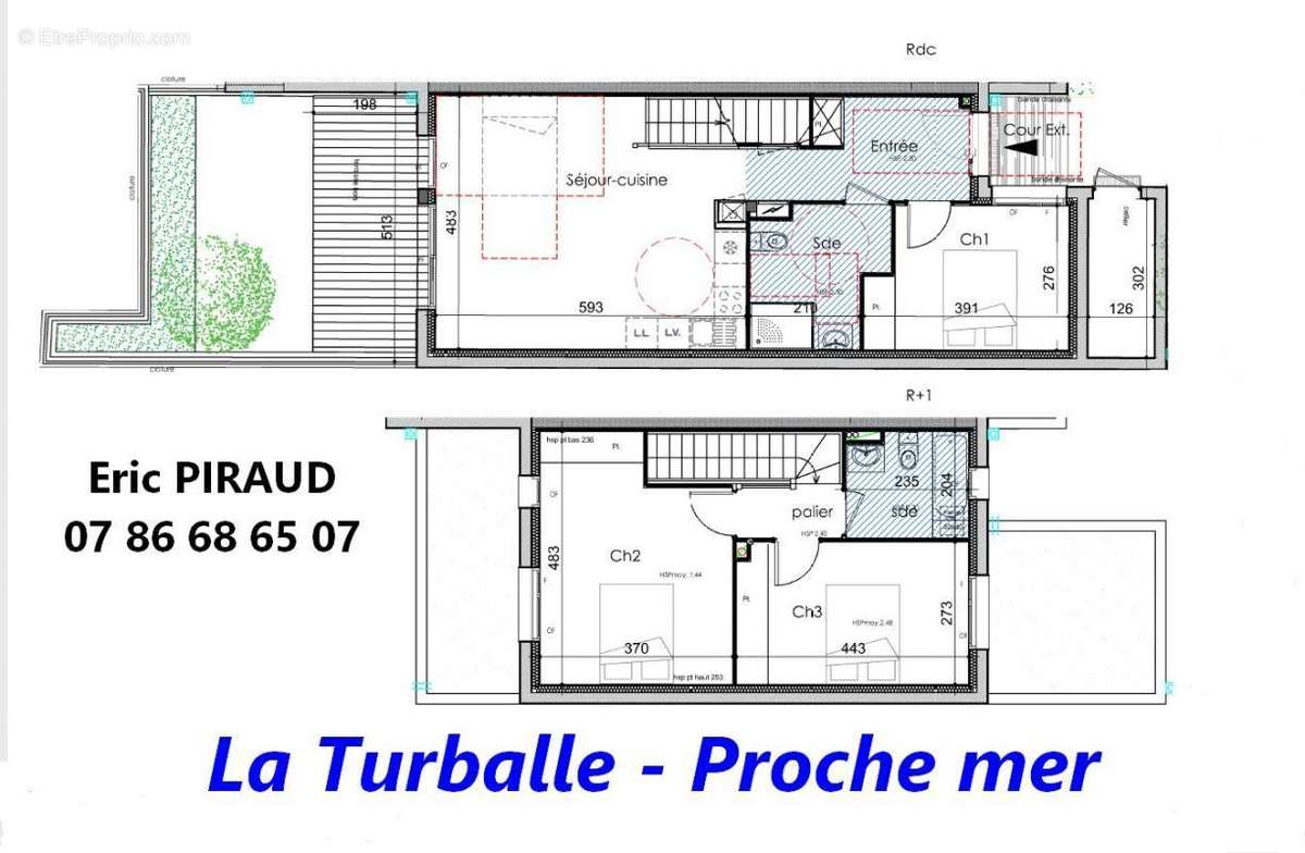 Maison à LA TURBALLE