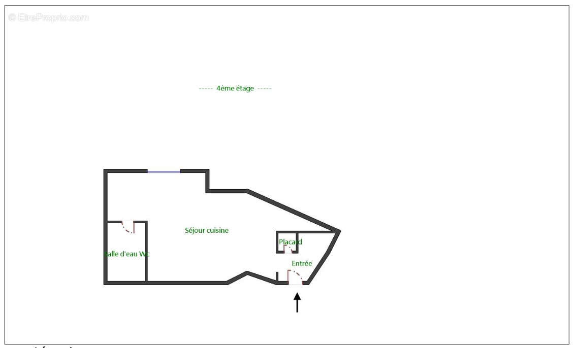 Appartement à PARIS-20E