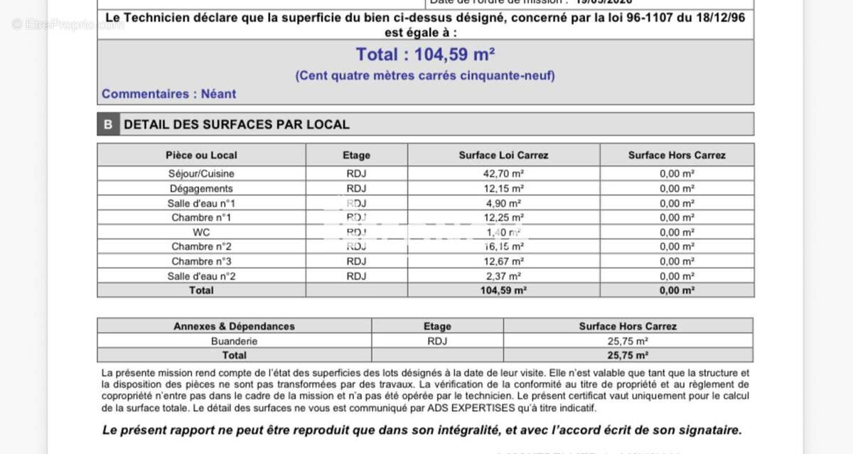 Appartement à LE CRES