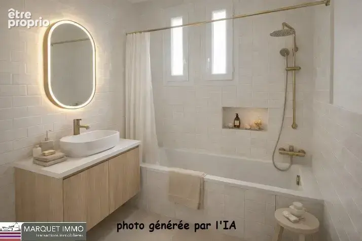 APT T4 85 m² au 3° avec balcon 2 m², loggia 6 m², cellier 4 m² et garage de 15 m².... - photo 14