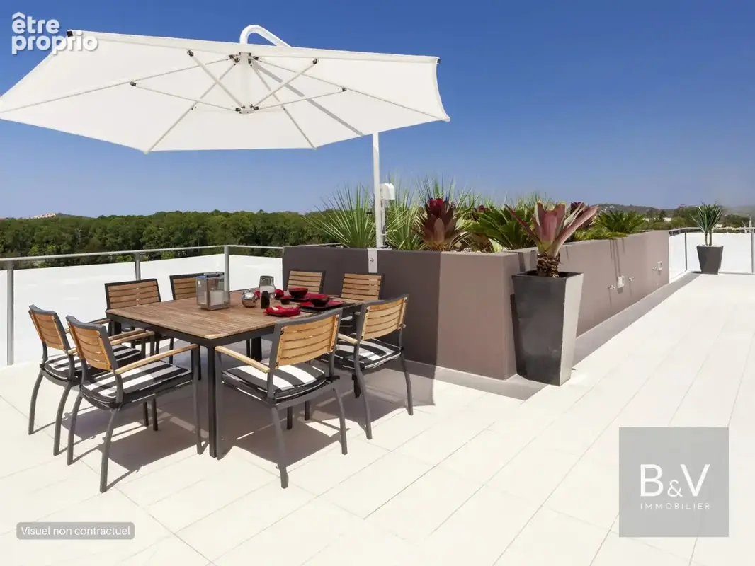 Appartement 4 pièces de 87 m² avec exceptionnelle terrasse de 69 m² et vue dégagée sur les Pyrénées - photo 2