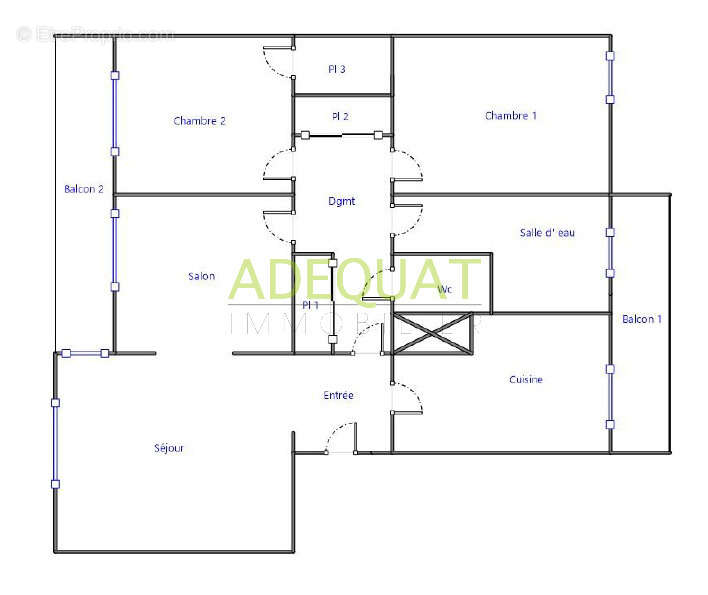 Appartement à BOURGOIN-JALLIEU