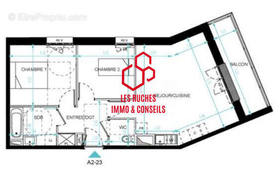 Appartement à MAGNY-LE-HONGRE