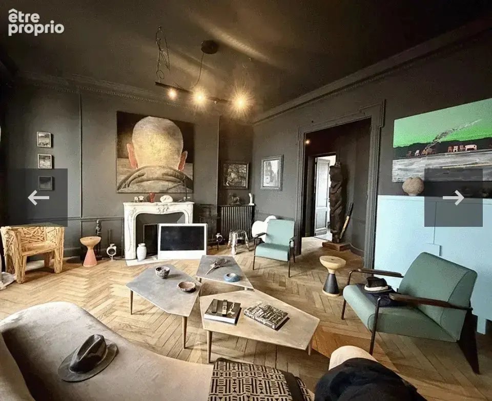 T4 de 129 m2 immeuble haussmannien bx-centre - photo 5